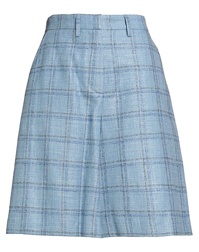 BALLANTYNE Shorts & Bermuda Blu chiaro 37% Seta, 33% Lino, 30% Lana Vergine
