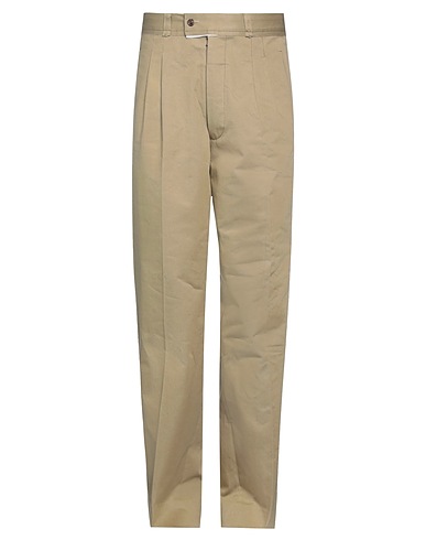 MAISON MARGIELA Casual trouser Khaki 100% Cotton