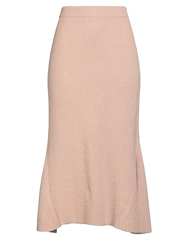 FABIANA FILIPPI Gonna midi Beige 48% Lana Vergine, 15% Altre Fibre, 13% Lana mohair, 13% Lana di alpaca, 11% Poliammide
