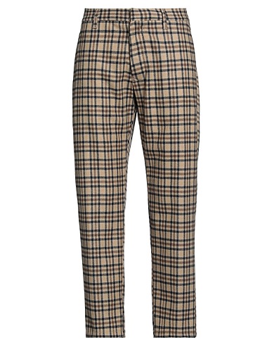 SCAGLIONE CITY Casual trouser Sand 50% Acrylic, 25% Polyester, 20% Wool, 5% Other Fibres