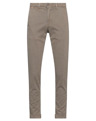 SQUAD² Casual trouser Khaki 98% Cotton, 2% Elastane