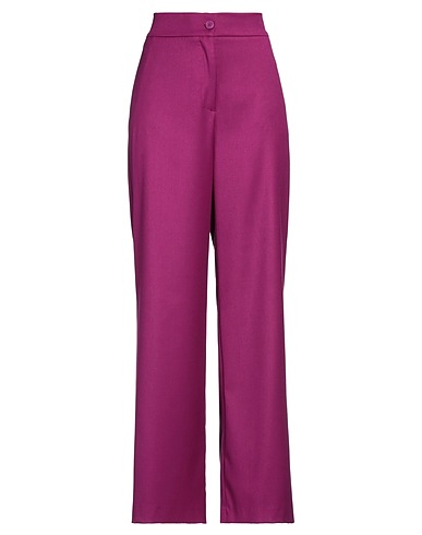 HOPPER Casual pants Mauve 67% Polyester, 31% Viscose, 2% Elastane