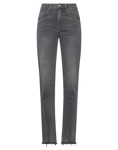 YOUNG POETS Denim trousers Lead 100% Cotton