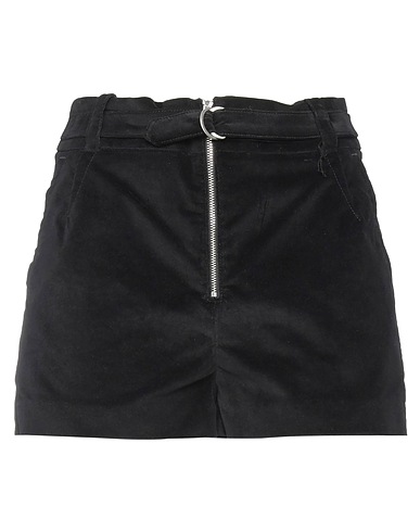 CAPASA MILANO Shorts & Bermuda Black 97% Cotton, 3% Polyurethane