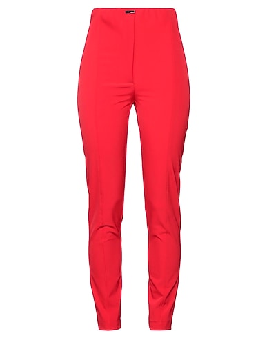 PATRIZIA PEPE Casual trouser Red 89% Polyester, 11% Elastane
