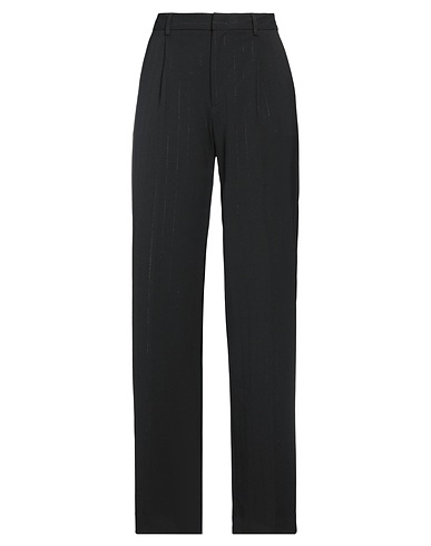 PT Torino Casual trouser Black 53% Polyester, 43% Wool, 4% Elastane
