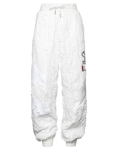 FILA Casual trouser White 100% Polyester