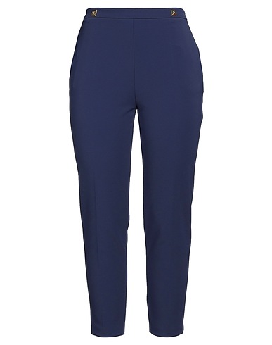 ELISABETTA FRANCHI Pantalone 2 ESSENTIALS Blu navy 96% Poliestere, 4% Elastan