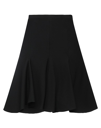 GIAMBATTISTA VALLI ミニスカート ブラック レーヨン 97% / ポリウレタン 3%