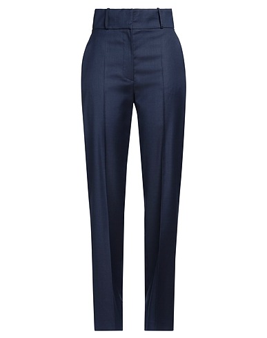 ELISABETTA FRANCHI Casual trouser Midnight blue 100% Virgin Wool