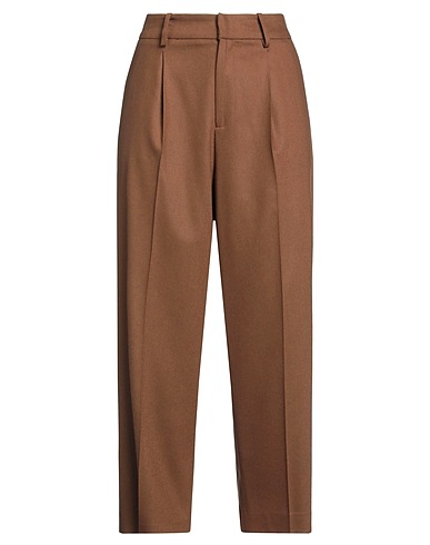PT Torino Casual trouser Camel 98% Virgin Wool, 2% Elastane