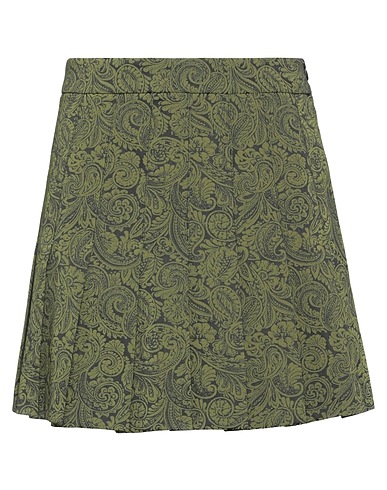 SOALLURE Mini skirt Military green 75% Polyester, 22% Polyamide, 3% Elastane