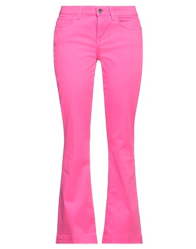 KAOS JEANS Casual trouser Fuchsia 65% Cotton, 32% Tencel™, 3% Elastane