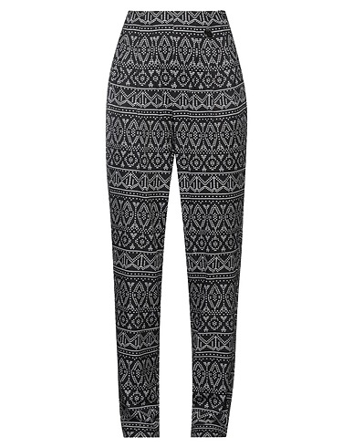 GAëLLE Paris Casual trouser Black 92% Viscose, 8% Wool
