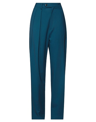 BARENA Casual pants Deep teal 98% Virgin Wool, 2% Elastane