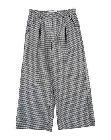 ERMANNO SCERVINO JUNIOR Casual trouser Black 33% Wool, 33% Viscose, 33% Polyester, 1% Elastane