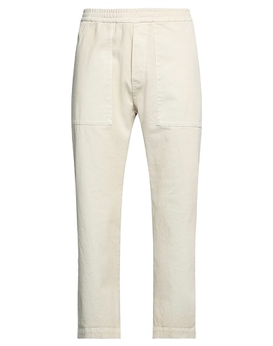 BARENA Casual pants Cream 98% Cotton, 2% Elastane