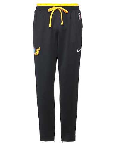 NIKE Casual trouser Black 93% Polyester, 7% Elastane