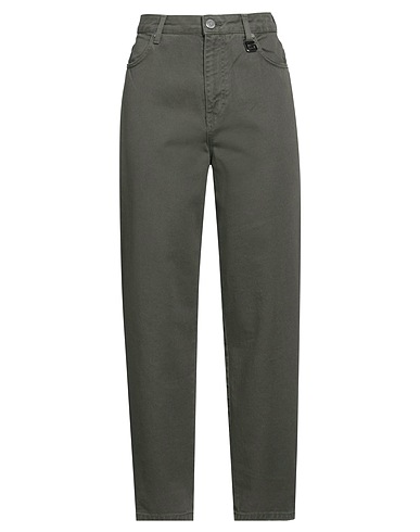 GAëLLE Paris Denim trousers Military green 100% Cotton