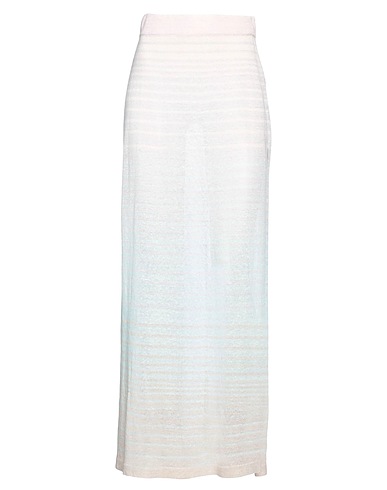 CANESSA Long skirt Lilac 85% Linen, 15% Polyester