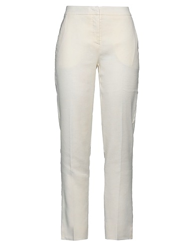 CARLA MONTANARINI Casual trouser 52% Linen, 30% Polyester, 15% Viscose, 3% Elastane