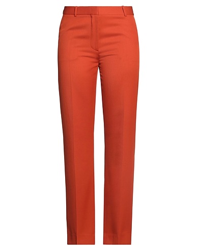 VICTORIA BECKHAM Casual trouser Rust 55% Polyester, 45% Virgin Wool, Polyamide
