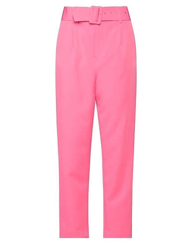 MULISH Casual trouser Pink 89% Polyester, 11% Elastane
