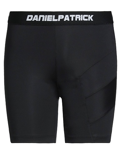 DANIEL PATRICK Leggings Black 90% Polyester, 10% Elastane