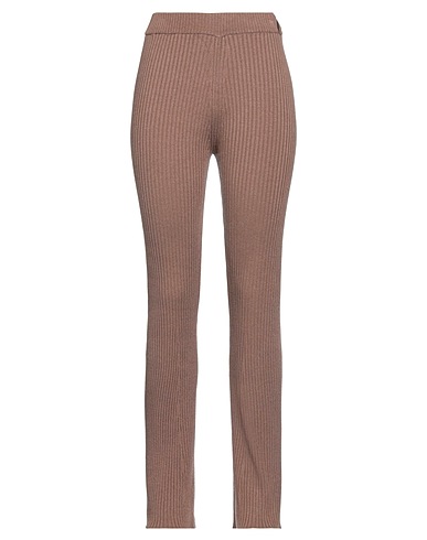 HINNOMINATE Pantalone Marrone 68% Viscosa, 29% Acrilico, 3% Elastan