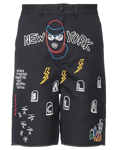 HACULLA Shorts & Bermuda Nero 100% Cotone