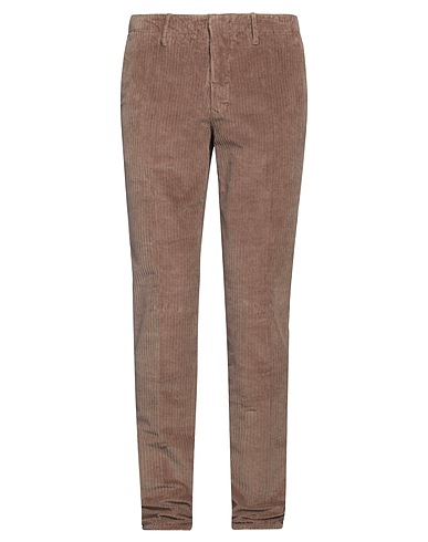 INCOTEX Casual pants Khaki 98% Cotton, 2% Elastane