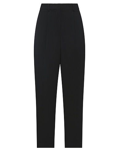 INCOTEX Casual trouser Black 78% Viscose, 18% Acetate, 4% Elastane