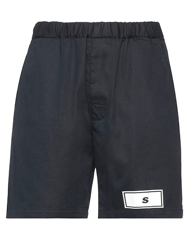 SOCIETY Shorts & Bermuda Black 100% Cotton