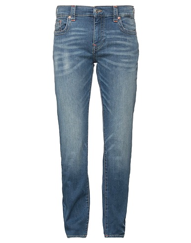 TRUE RELIGION Denim trousers Blue 85% Cotton, 14% Polyester, 1% Elastane