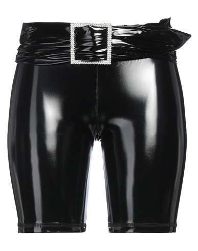 AYA MUSE Shorts & Bermuda Nero 90% Altre Fibre, 10% Elastan