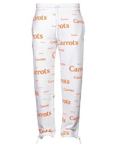 ANWAR CARROTS Casual trouser White 100% Cotton