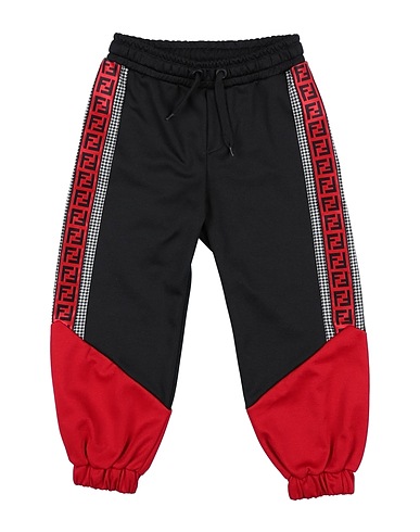 FENDI Casual trouser Black 55% Polyester, 45% Cotton