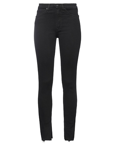 3x1 NYC Denim trousers Black 92% Cotton, 6% Polyester, 2% Elastane
