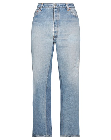 RE/DONE with LEVI'S Denim pants Blue 100% Cotton