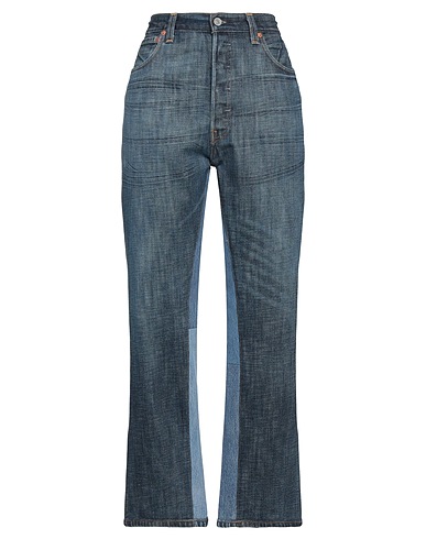 RE/DONE with LEVI'S Pantalones vaqueros Azul marino 100% Algodón