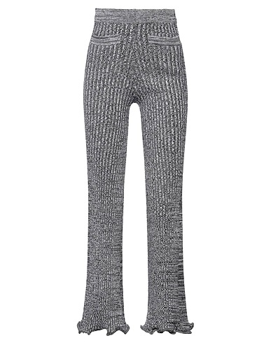 RABANNE Casual trouser Black 85% Wool, 13% Polyester, 2% Elastane, Merino Wool
