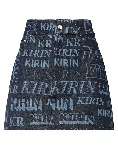 KIRIN PEGGY GOU Denim skirt Blue 100% Cotton