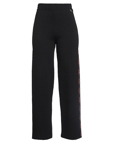 GAI MATTIOLO Casual trouser Black 63% Viscose, 25% Merino Wool, 9% Polyamide, 3% Elastane