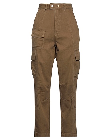 ESSENTIEL ANTWERP カーゴパンツ ミリタリーグリーン コットン 100%