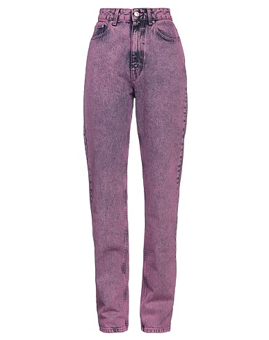 REMAIN BIRGER CHRISTENSEN Denim trousers Pink 100% Organic cotton