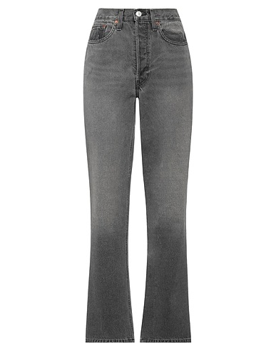 RE/DONE Denim trousers Black 100% Cotton