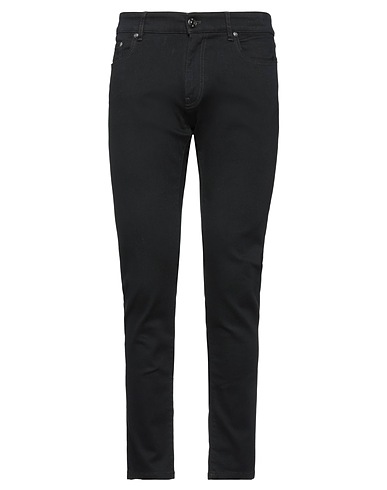PT Torino Denim trousers Black 68% Cotton, 15% Modal, 15% Polyester, 2% Elastane