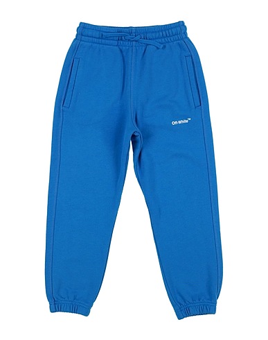 OFF-WHITE™ KIDS Pantalone Azzurro 100% Cotone