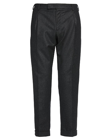PT Torino Casual trouser Charcoal 98% Virgin Wool, 2% Elastane