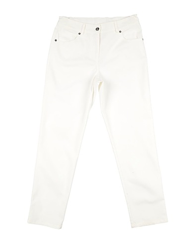 ERMANNO SCERVINO JUNIOR Pantaloni jeans Bianco 71% Cotone, 26% Poliestere, 3% Elastan